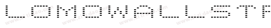 LomoWallStrip LT Std 0字体转换